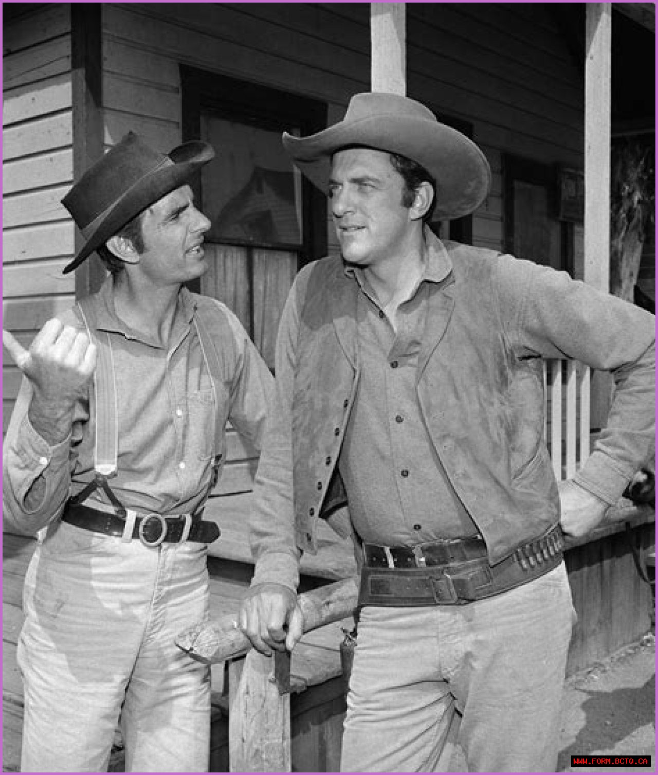 Did James Arness and Dennis Weaver get along?